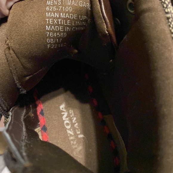 Men’s Arizona Size 11 Brown Lace up Boot EUC - Picture 8 of 9